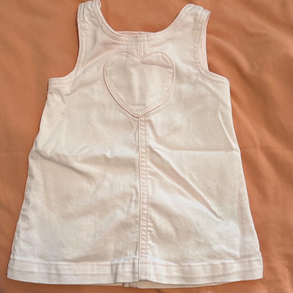 GAP Light Pink Heart Tank Dress for Kids